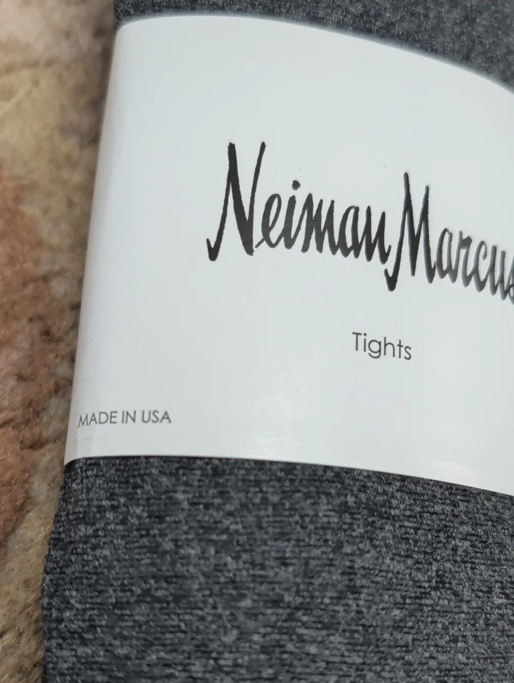 Neiman Marcus Gray Tights NWT